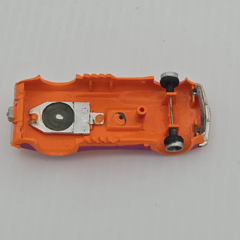 Vintage Aurora AFX Orange/Purple Chevy Corvette Funny Car HO Slot Car 100-6671